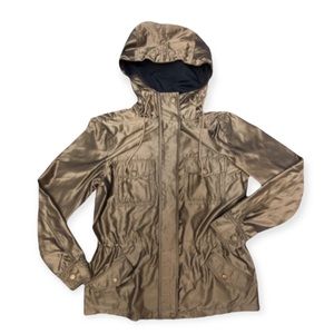 Lauren Ralph Lauren Bronze Metallic Utility Jacket